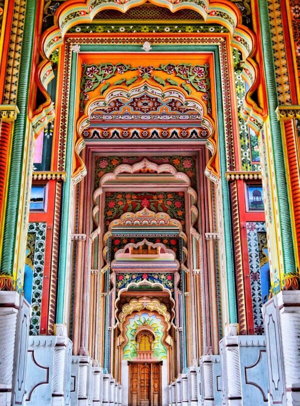 patrika gate, jawahar circle, entrance