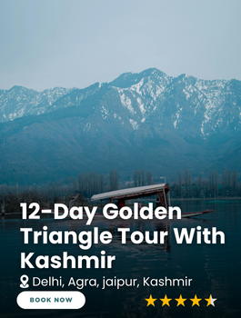 12-Day Golden Triangle Tour with Kashmir